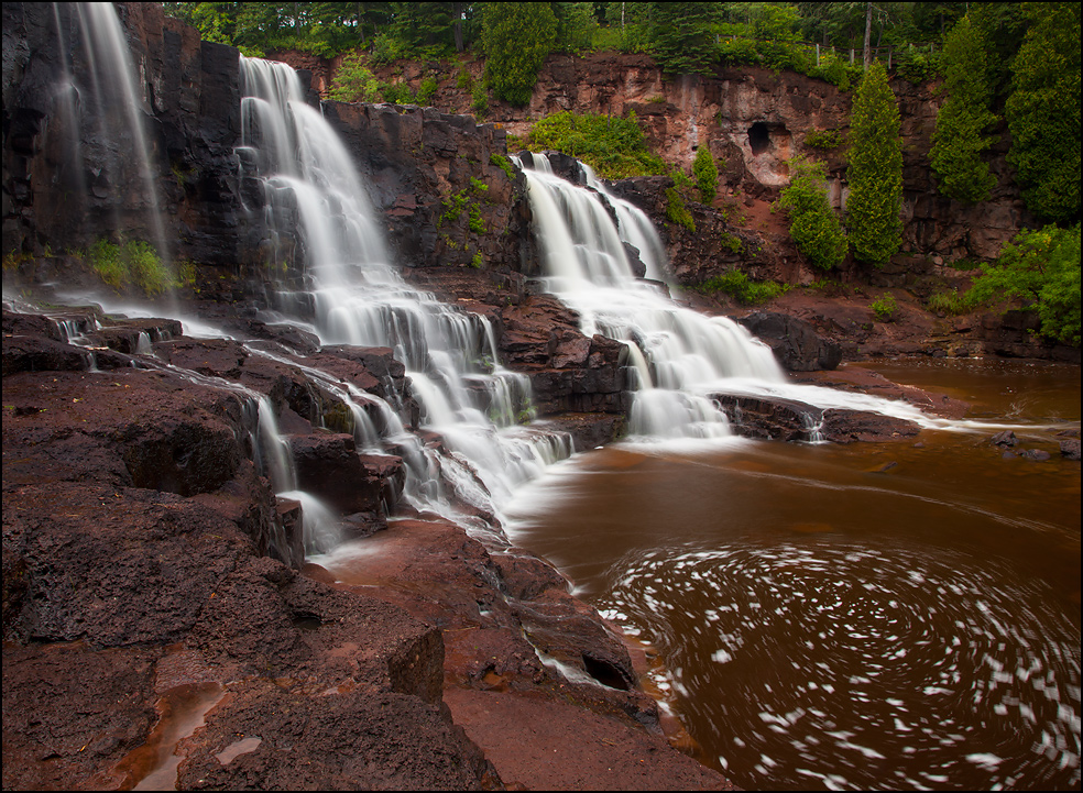 Waterfall Gooseberry Falls State Park Minnesota North Shore 5864